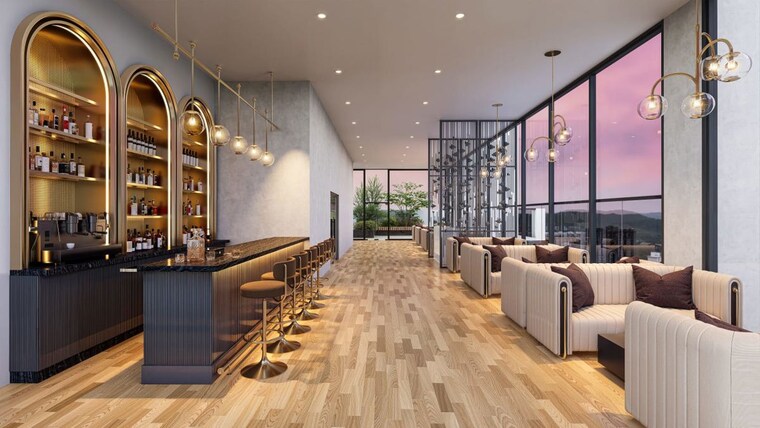 Kitchen, purva-panorama 3 Bedroom 1220 Sq.Ft. Apartment In Ghodbunder Road Thane 10290125