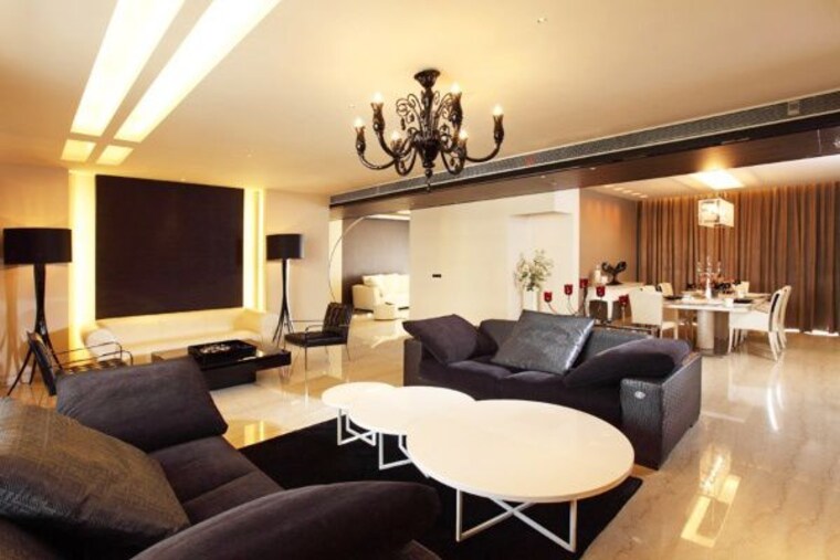 Living Room, salcon-the-verandas 4 Bedroom 4500 Sq.Ft. Apartment In Sector 54 Gurgaon 10290190