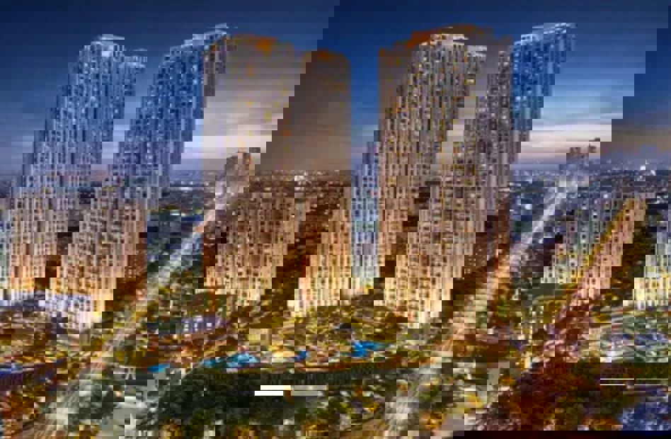 3 BHK 1100 Sq.Ft. Apartment in Raymond The Address By GS