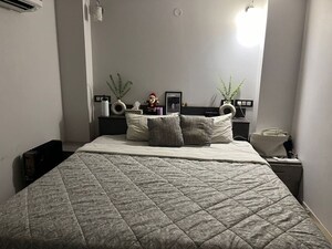 Bedroom in 3 BHK Builder Floor at Ansal Sushant Lok I, Sector 43 – for Rent