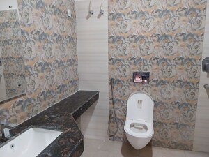 Bathroom in 2 BHK Independent House at Ansal Sushant Golf city, Sushant Golf City – for Rent