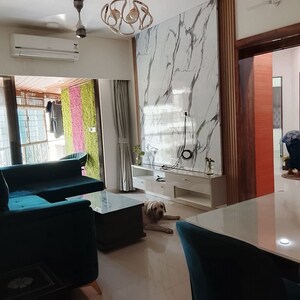 Team Area in 2 BHK Apartment at Acme Ozone, Manpada – for Rent