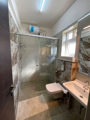 Bathroom in 5 BHK Villa at Muppas Indraprastha, Tellapur – for Rent