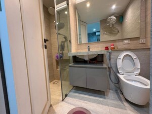 Bathroom in 3 BHK Apartment at One Hiranandani Park, Ghodbunder Road – for Sale
