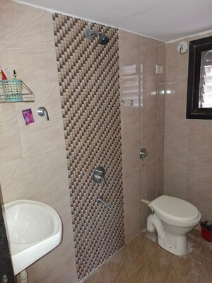 Bathroom in 2 BHK Apartment at Sarvodaya Ashish, Thakurli – for Rent