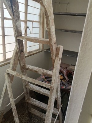 Staircase in 2 BHK Apartment at Vastusundar Apartment, Aundh – for Rent