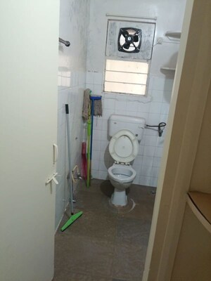 Bathroom in 2 BHK Apartment at Vastusundar Apartment, Aundh – for Rent