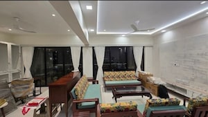 Living Room in 3 BHK Apartment at Ashok Gardens, Sewri – for Sale