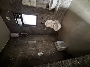 Washroom in 2 BHK Apartment at Aasamanta Sandesh CHS, Jay Prakash Nagar – for Rent