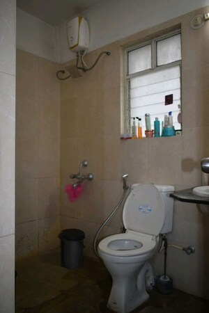 Bathroom in 1 RK Apartment at Purva Silversands, Mundhwa – for Rent