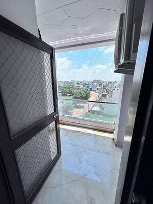 Balcony in 4 BHK Apartment at Aastha Appartment, Mansarovar – for Rent