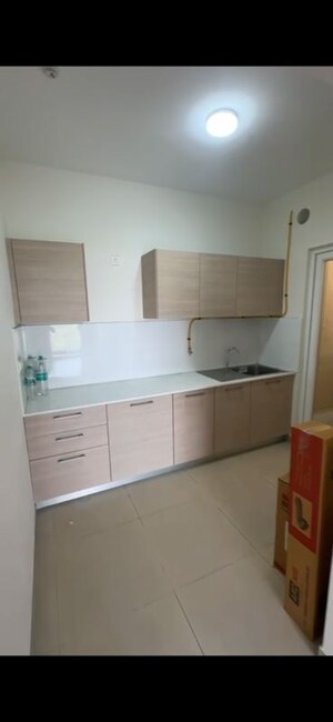 Kitchen in 2 BHK Apartment at Bhartiya City Nikoo Homes 4, Thanisandra Main Road – for Rent