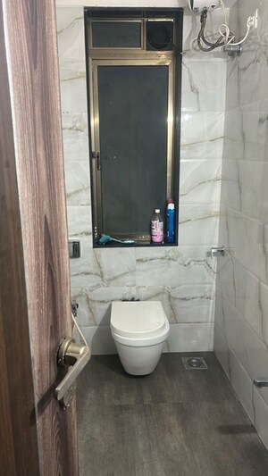 Bathroom in 2 BHK Apartment at Lucent Fressia Ranibello, Malad East – for Rent
