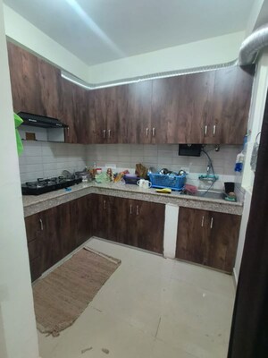 Kitchen in 2 BHK Apartment at Techman Moti Residency, Raj Nagar Extension – for Sale