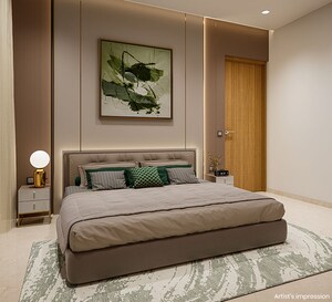 Bedroom in 3.5 BHK Apartment at Adani Airica, Kanjurmarg West – for Sale