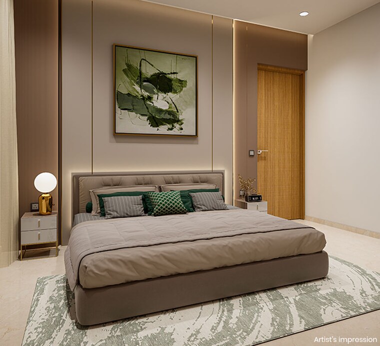 Bedroom, adani-airica 3.5 Bedroom 1347 Sq.Ft. Apartment In Kanjurmarg West Mumbai 10290559