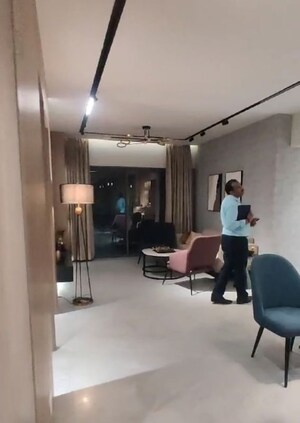 Living Room in 3.5 BHK Apartment at Adani Airica, Kanjurmarg West – for Sale