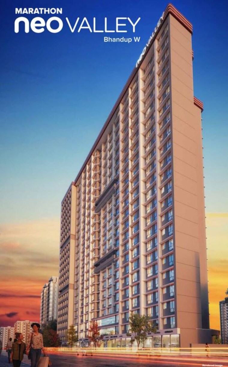Exterior View, marathon-neo-valley 1 Bedroom 355 Sq.Ft. Apartment In Bhandup West Mumbai 10290590