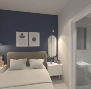 Team Area in 1 BHK Apartment at Marathon Neo Valley, Bhandup West – for Sale