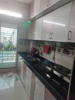 Kitchen in 2 BHK Apartment at Aariant Emerald Prime, Taloja – for Rent