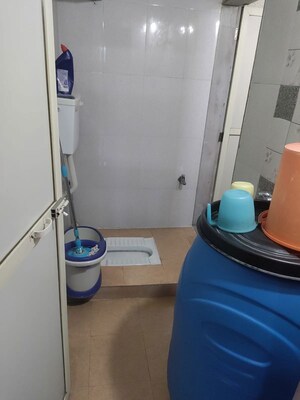 Washroom in 2 BHK Apartment at Aariant Emerald Prime, Taloja – for Rent
