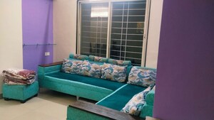 Bedroom in 2 BHK Apartment at Shirine Garden Co Operative Housing Society Ltd, Aundh – for Rent