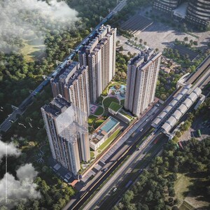 Balcony in 3 BHK Apartment at Thane West – for Sale