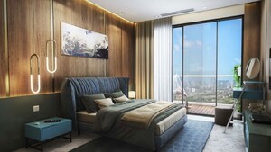 Bedroom in 3 BHK Apartment at Thane West – for Sale