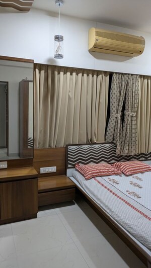 Bedroom in 3 BHK Apartment at Manav Ajanta Sampann, Navrangpura – for Rent