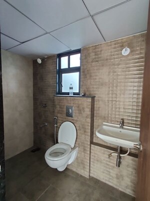 Bathroom in 3 BHK Apartment at Gulmohar Park Aundh, Aundh – for Rent