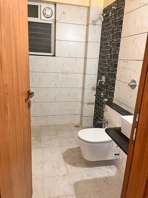 Bathroom in 3 BHK Apartment at Yashwin Orrizonte, Kharadi – for Rent