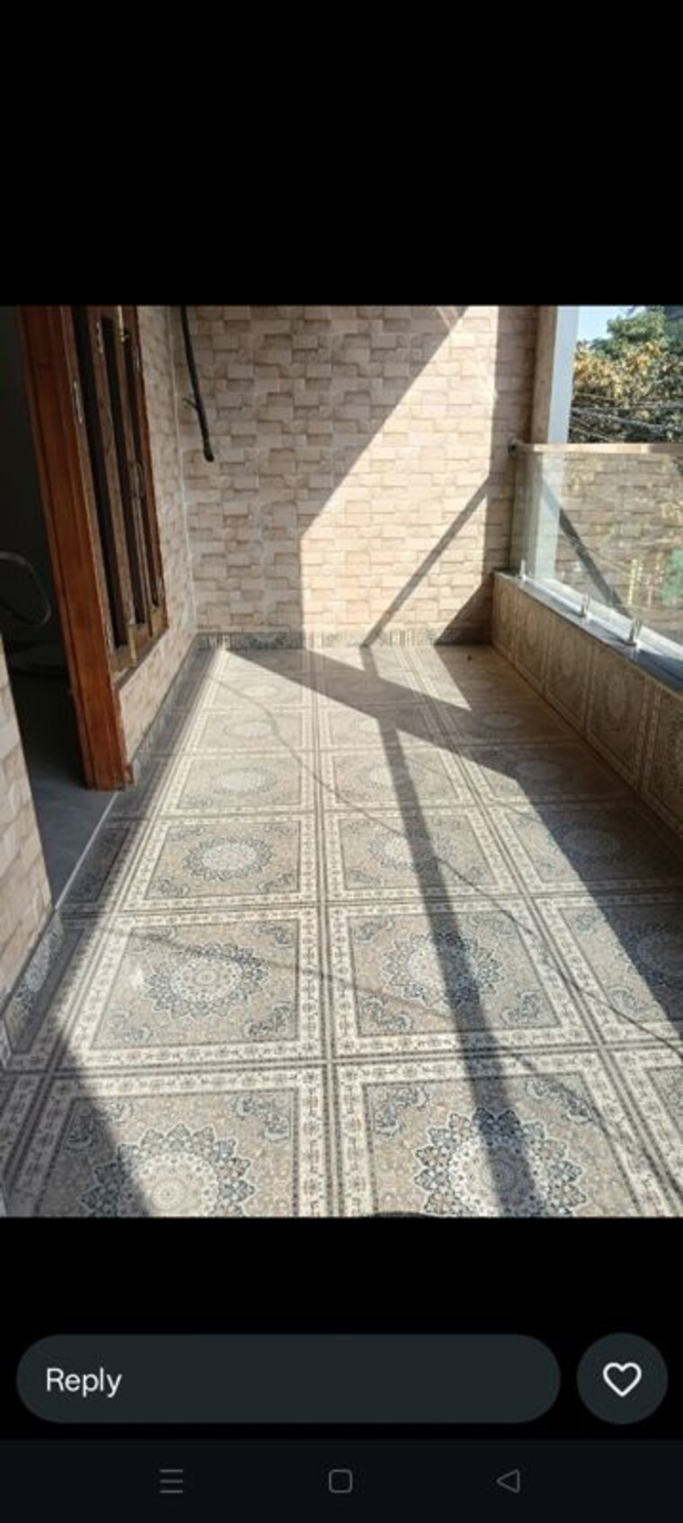 Balcony, rajendra nagar sector 3 4 Bedroom 200 Sq.Yd. Builder Floor In Rajendra Nagar Sector 3 Ghaziabad 10290659