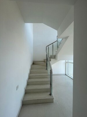 Staircase in 3.5 BHK Apartment at Golf Edge, Gachibowli – for Rent