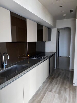 Kitchen in 4 BHK Apartment at Lodha World View, Worli – for Rent