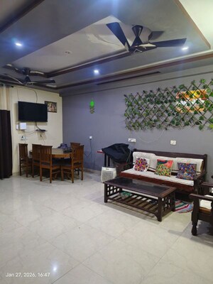 Living Room in 3 BHK Builder Floor at Sector 121 – for Rent