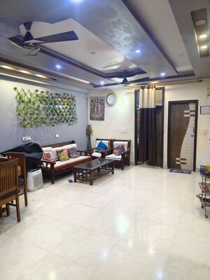 Hall in 3 BHK Builder Floor at Sector 121 – for Rent