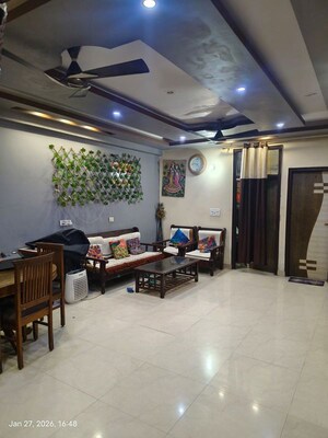 Hall in 3 BHK Builder Floor at Sector 121 – for Rent