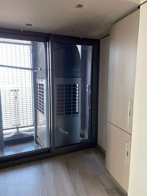 Building Lobby in 4 BHK Apartment at Lodha World View, Worli – for Rent