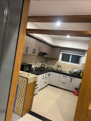 Kitchen in 3 BHK Apartment at BBD Green City, Gomti Nagar – for Rent