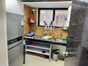 Kitchen in 1 BHK Apartment at Goregaon East – for Rent