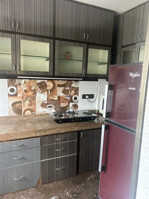 Kitchen in 2 BHK Apartment at Lokhandwala Complex – for Rent