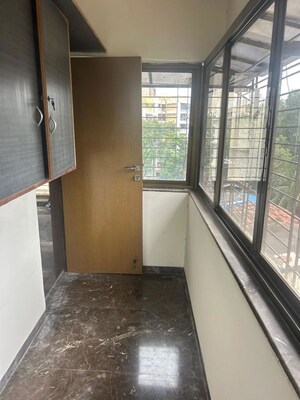 Balcony in 2 BHK Apartment at Lokhandwala Complex – for Rent