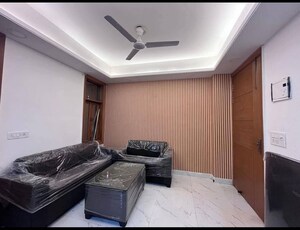 Living Room in 1 BHK Builder Floor at Risland Sky Mansion, Chattarpur – for Rent