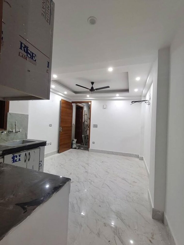 Kitchen, risland-sky-mansion 1 Bedroom 450 Sq.Ft. Builder Floor In Chattarpur Delhi 10290724