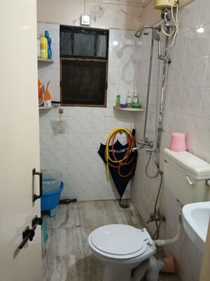 Bathroom in 2 BHK Apartment at Gulmohar Villa, Aundh – for Sale