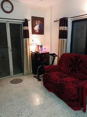 Living Room in 2 BHK Apartment at Gulmohar Villa, Aundh – for Sale