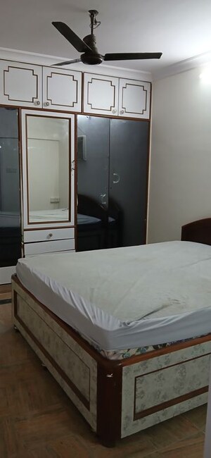 Bedroom in 2 BHK Apartment at Triveni Apartment C 41, Vasant Vihar – for Rent