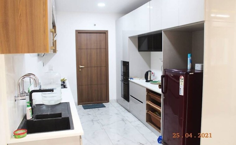 Kitchen, vertex-panache 3 Bedroom 1680 Sq.Ft. Apartment In Gachibowli Hyderabad 10290758