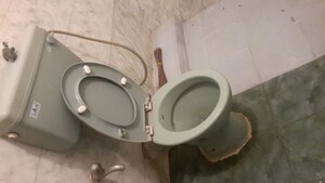 Bathroom in 1 RK Independent House at Rt Nagar – for Rent