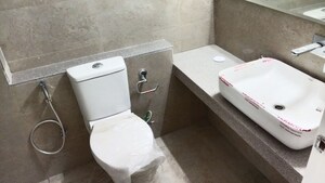 Bathroom in 2 BHK Apartment at Eldeco Live By The Greens, Sector 150 – for Rent